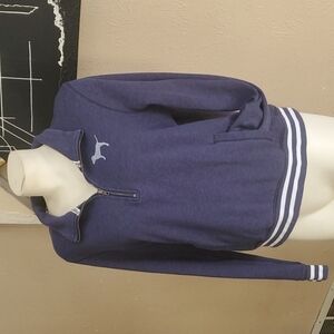 LG Pink by Victoria's secret blue sweatshirt